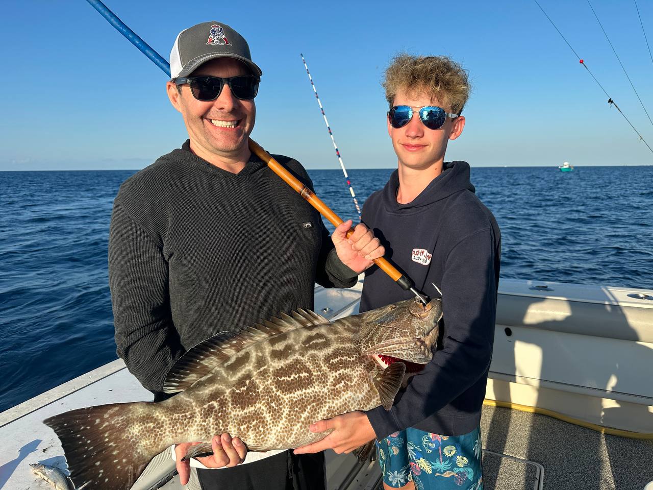 Catch photo from a reef trip aboard Miss Penny in Islamorada