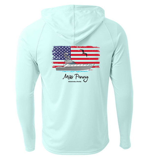 Miss Penny Hooded UV Performance - Seafoam